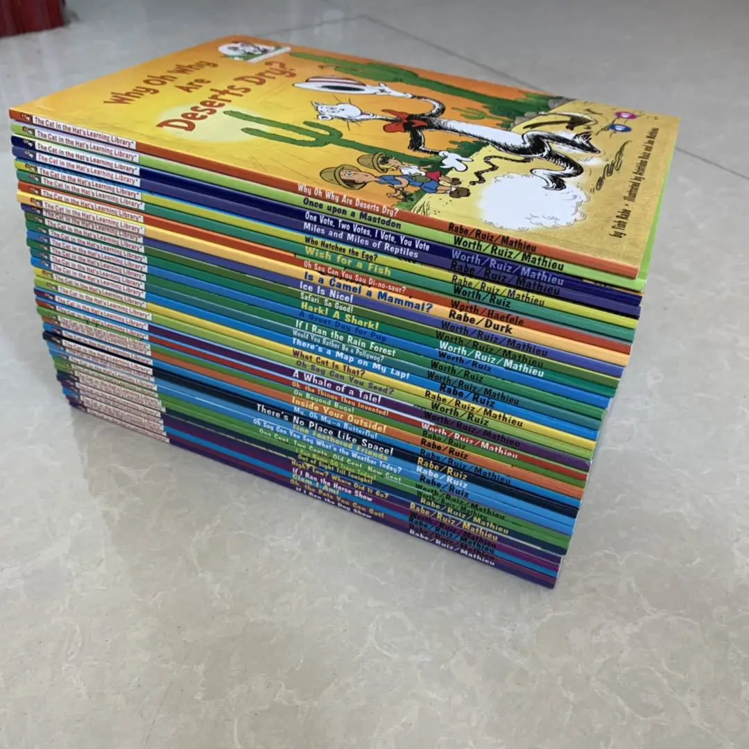33 книги/набор серия доктор сысс интересная детская картина английские книги для