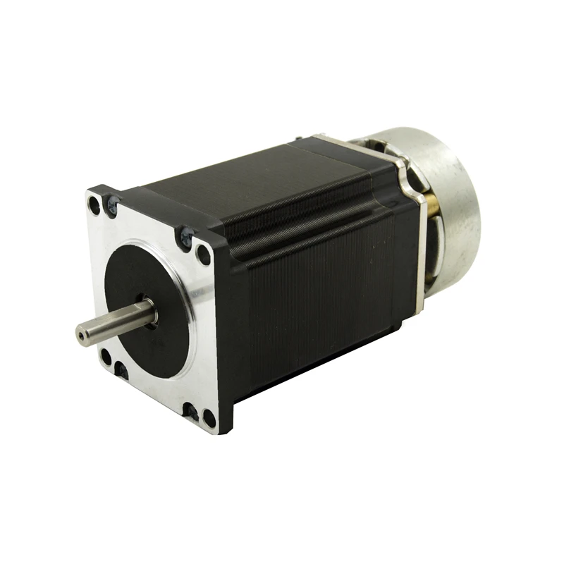 

NEMA23 Size 57mm Stepper motors with brake motor torque 2.3N.m(328oz-in) shaft diameter 6.35/8.0mm 4A