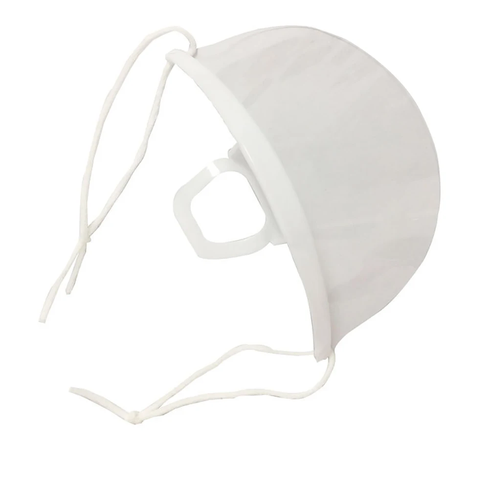 

Прозрачная маска, Слюнявчики, пластиковые фотомаски для ресторанов, кухонные инструменты для кейтеринга, продуктов, отелей