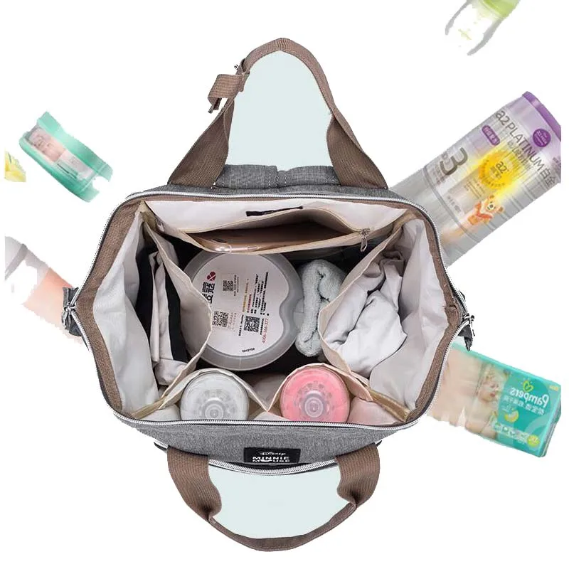 Disney сумка для беременных женщин подгузников мам рюкзак брендовая Большая