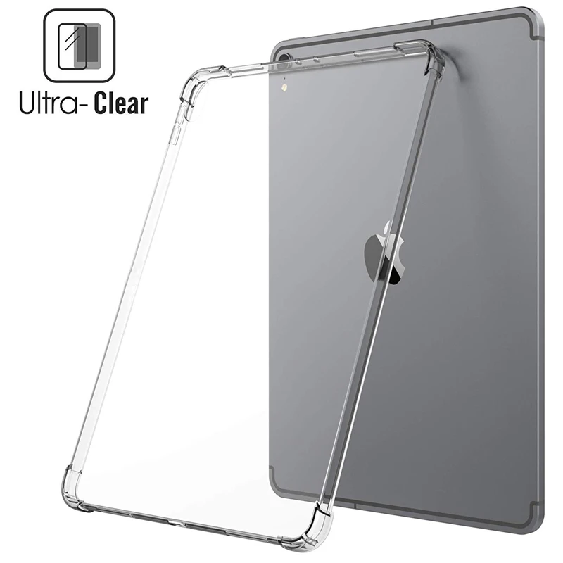 Для iPad Mini 5 2019 7 9 дюймов чехол из ТПУ прозрачный тонкий для 1 2 3 4 mini4 mini3 чехол|Чехлы