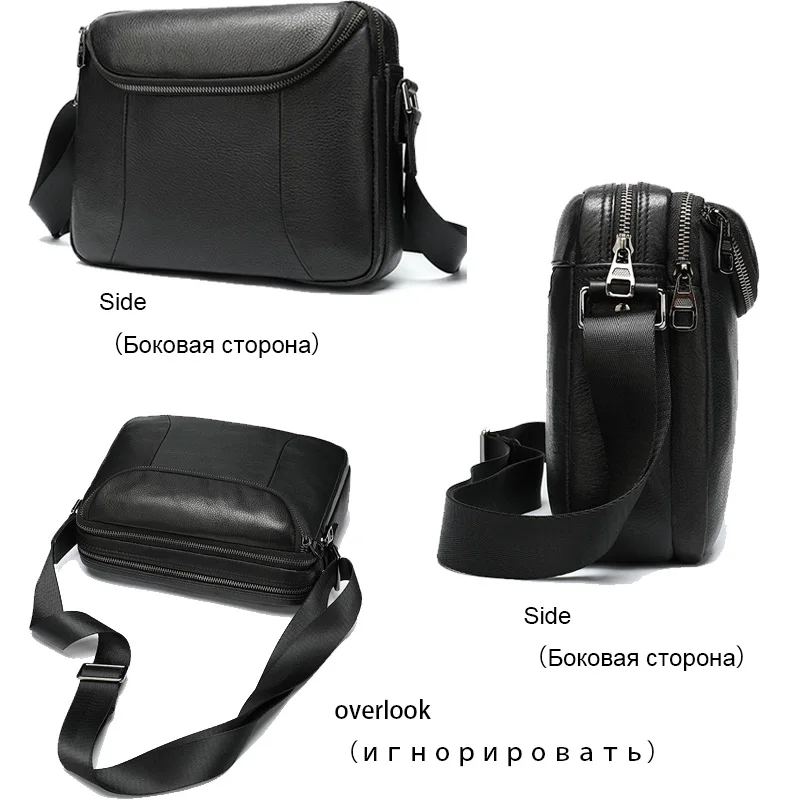 MVA мужские сумки из натуральной кожи мужская сумка-мессенджер Маленькая сумка на