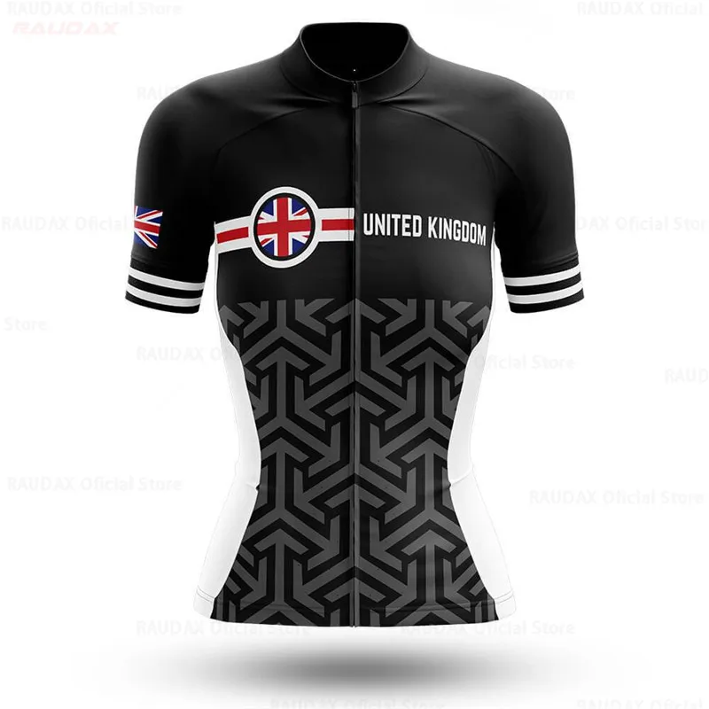 Женская велосипедная футболка с коротким рукавом черная трикотажная для