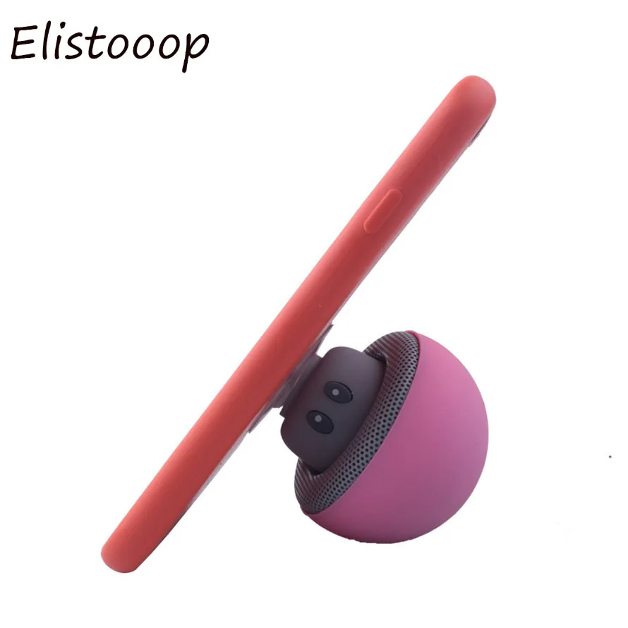 Беспроводной Bluetooth мини динамик Гриб водонепроницаемый силиконовый всасывающий