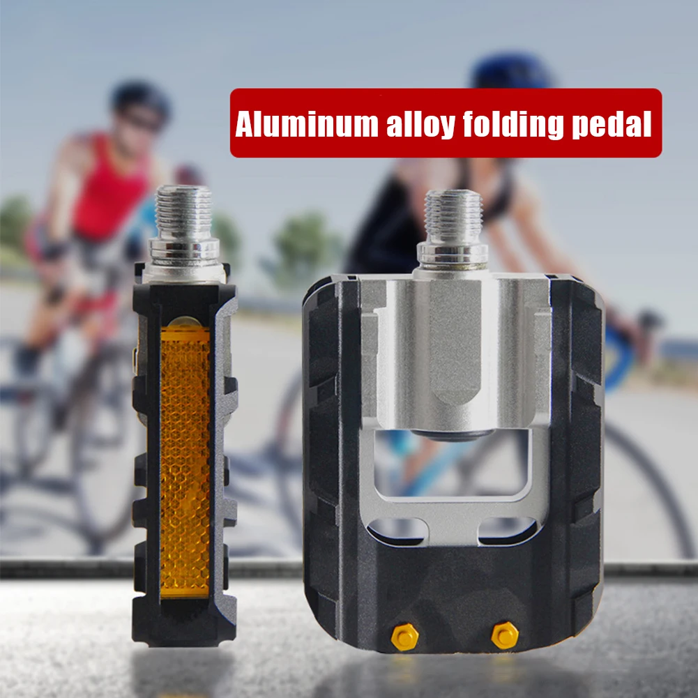 

Folding Bike Pedals Folding Bicycle Pedals Universal 9/16 Foldable Pedal for Folding Bike Pedals Pedals Folding Bicycle