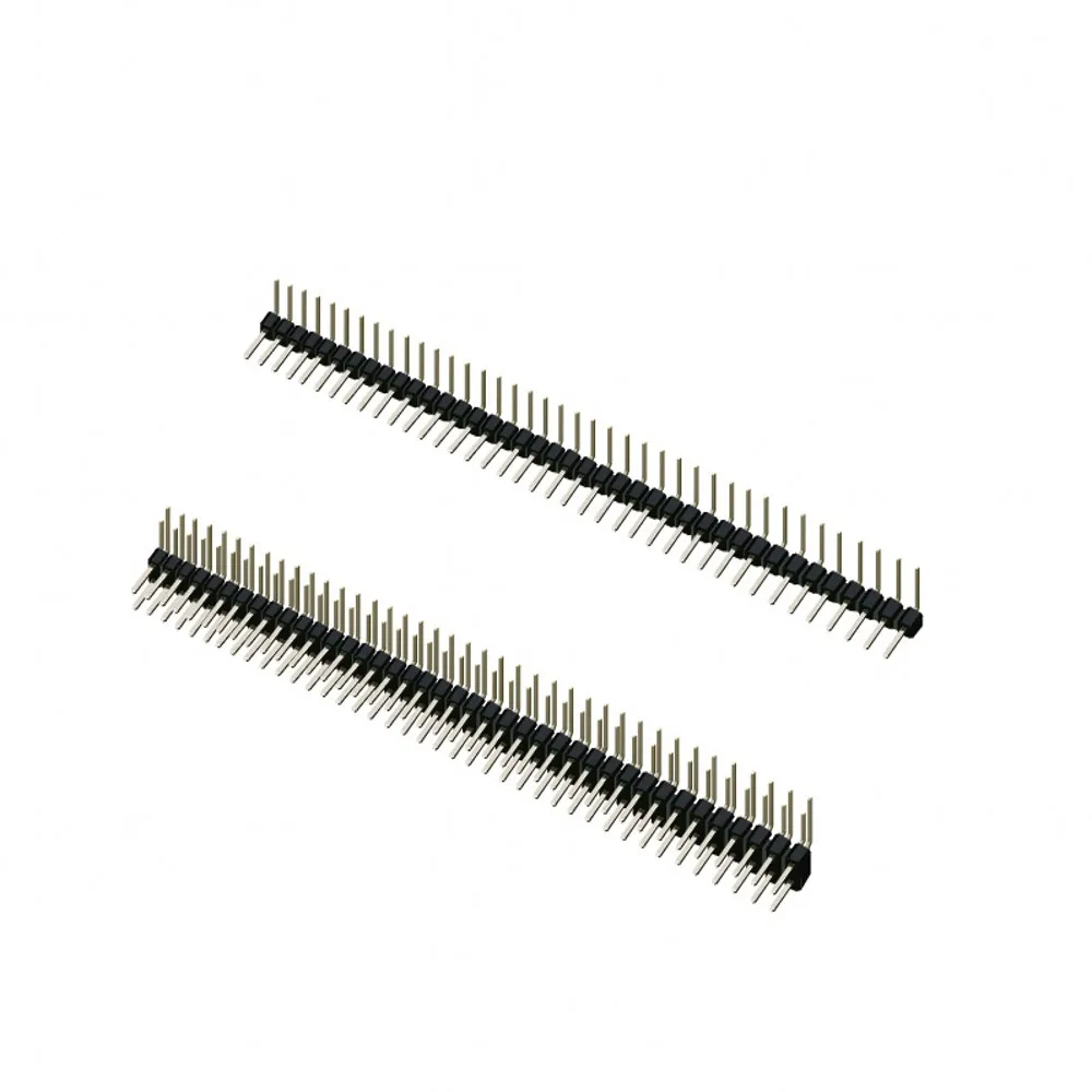 100 шт. R/A 1 27 мм двухрядный Прямоугольный штекер разделительная печатная плата