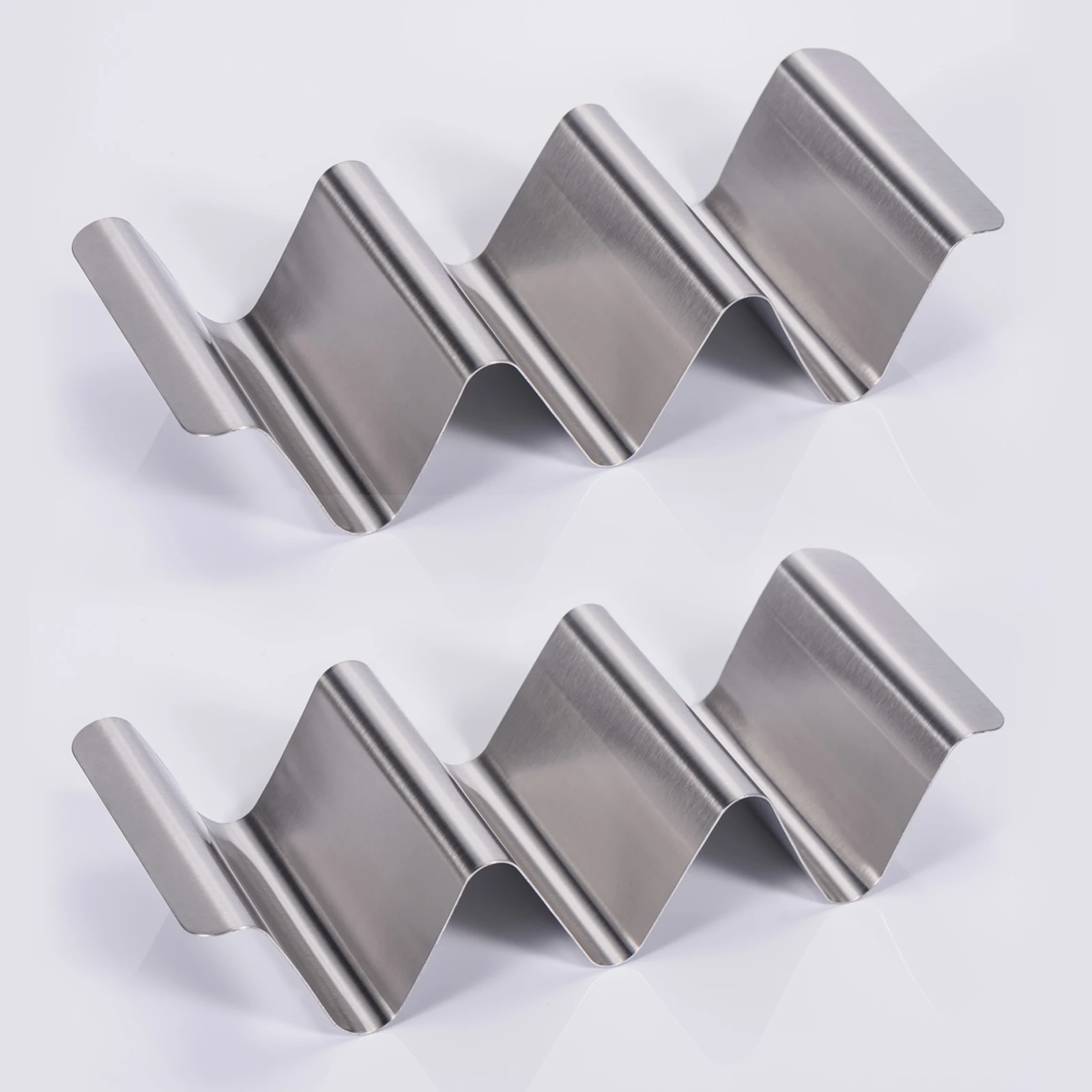 

1PCS Taco Holder Stand Tortilla Mexican Kitchen Accessories Stainless Steel Support Tacos Stand Pancake Fried Food Rack