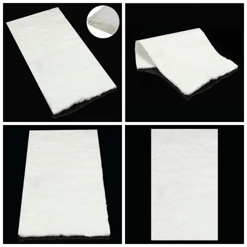 3/6mm White Insulation Blanket High Temp Thermal Fireproof Mat Ceramic Fiber for Wood Stoves Ovens