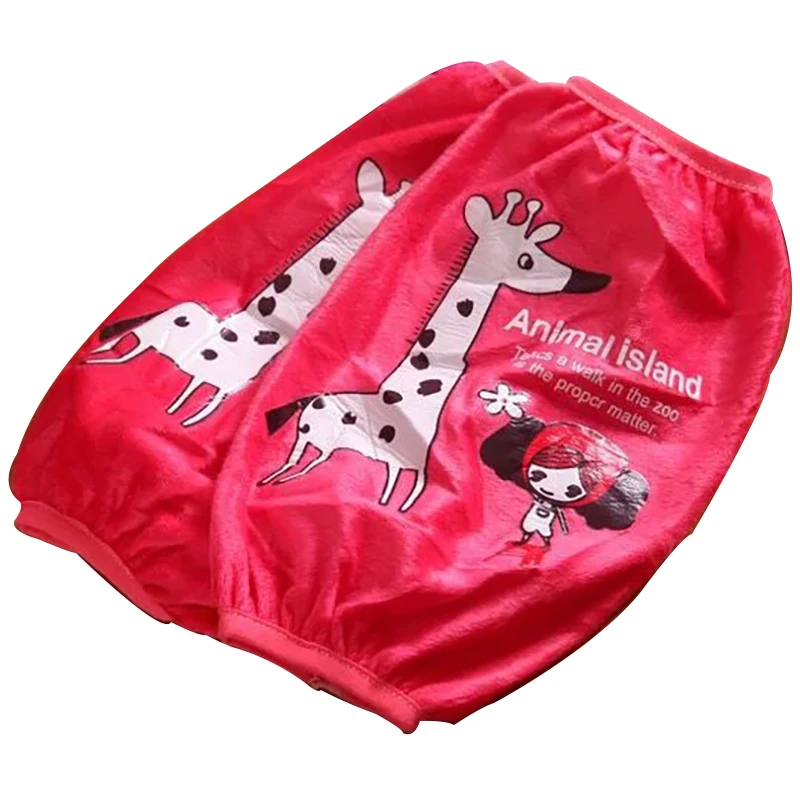 

Winter Protective Sleeves Anti-Fouling Cute Giraffe Ladies Sleeves Office Housework Cleaning Hand Sleeves Home Cleaning Supplies