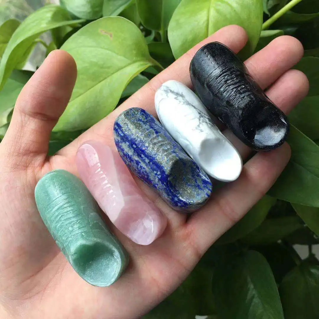 

Natural Crystal Shoes Crystal Carved Figurines Crystal Carved Shoes For Decoration