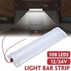 1224V 108 светодиодный Подсветка салона светодиодный РВ потолочные световые лампы дневного света на переключатель включениявыключения шкаф вытертые штаны Спальня свет