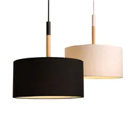 LED Pendant Light Modern Wooden Light Fixtures For Kitchen Restaurant Bedroom Living Room Cafe Decoration Indoor Hanging Lamp