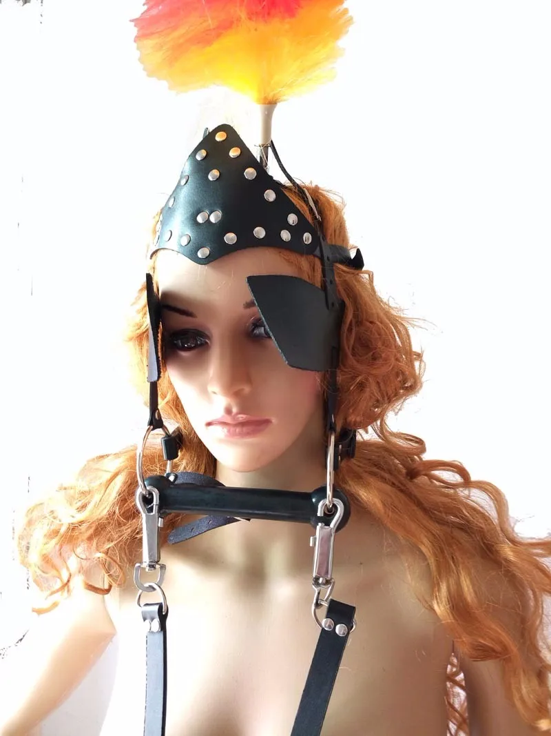 КОЖА ПОНИ портупея для девочек головной убор и подошвой из вулканизированной