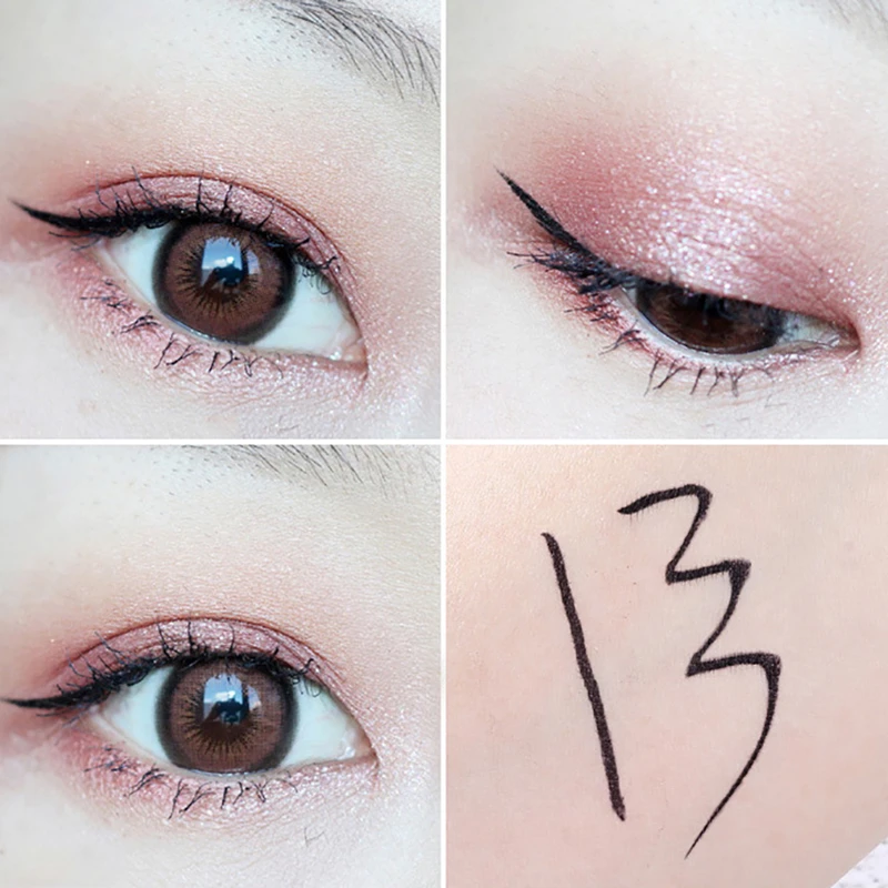 Новинка классический черный Водостойкий карандаш для век милый макияж девушек