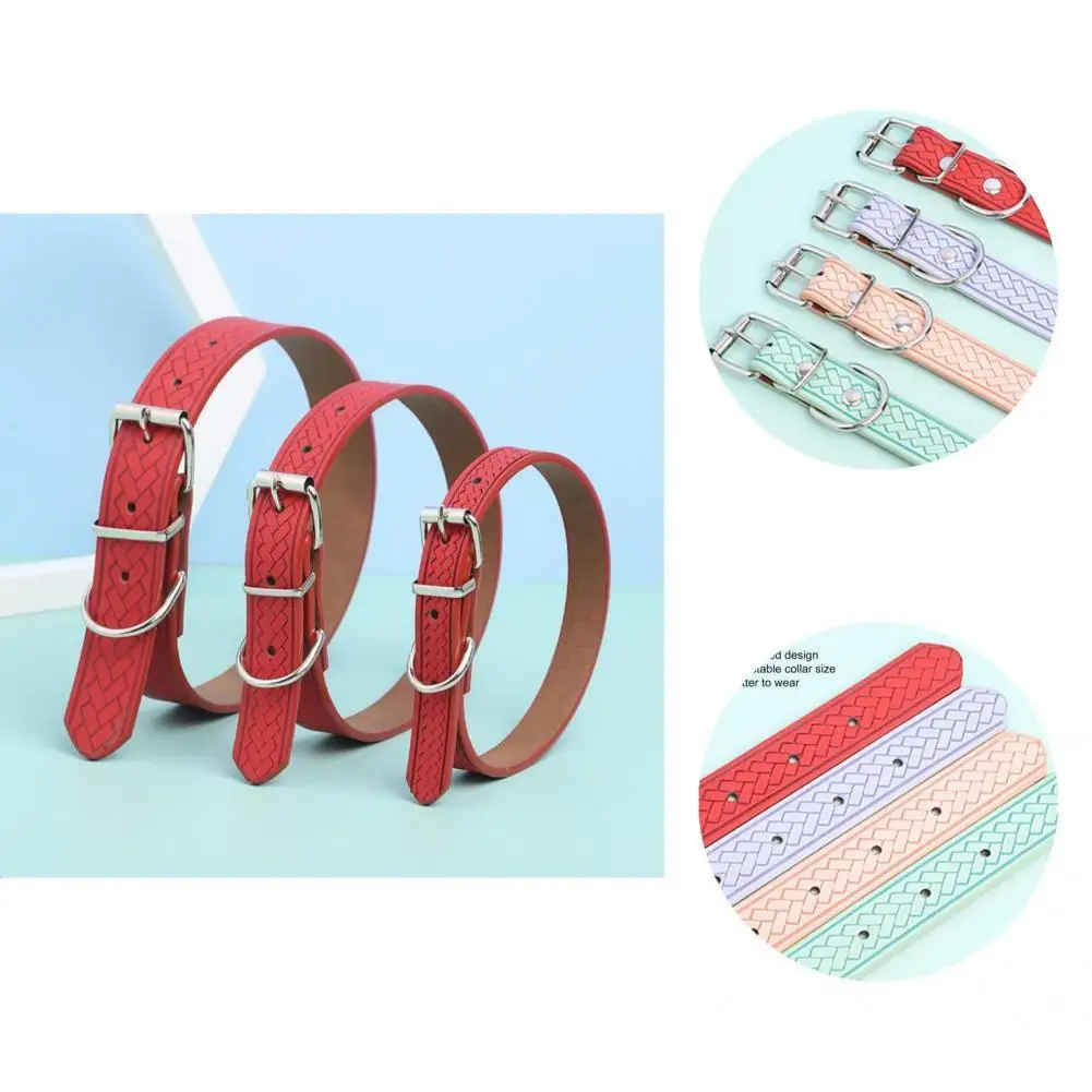 

Ошейник для домашних питомцев, круглый яркий цветной ошейник для домашних питомцев, простой в использовании ошейник для собак, декоративны...