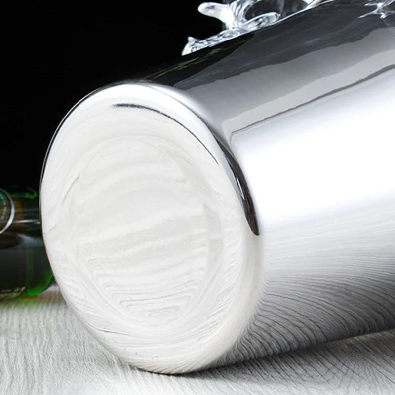 5л голова оленя ведро льда Европейский ретро шампанское из нержавеющей стали