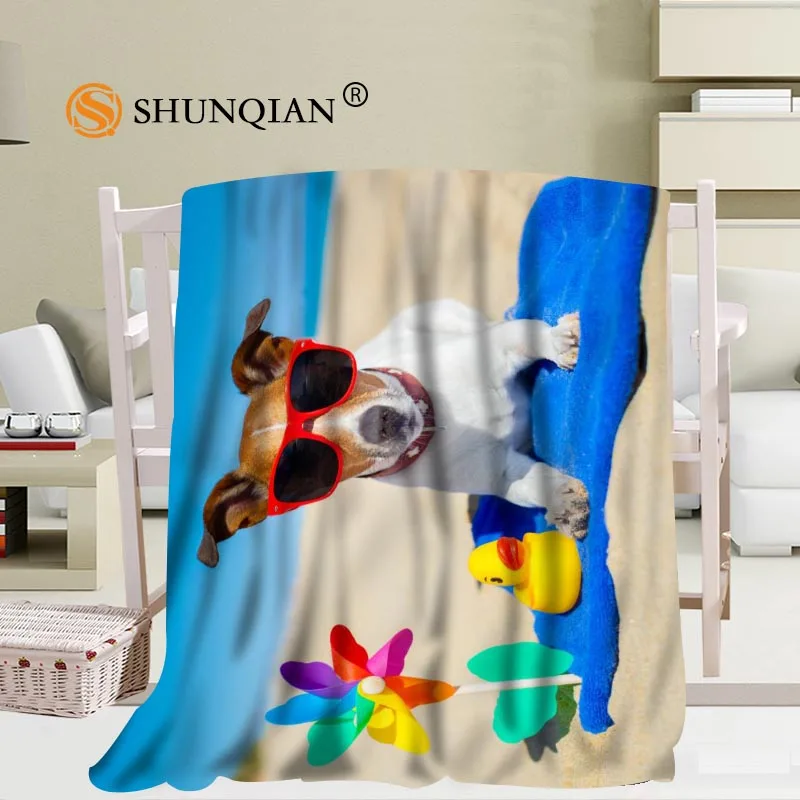 Economici Personalizzato Carino Cane Coperta Flanella Falafel Tessuto 56x80 Pollici 50X60inch 40X50inch Divano Letto Tiro Coperta Bambino Adulto Coperta Calda