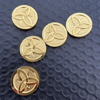 10pcsbag gold plated mora coin model genshin impact game coins art collection gifts toy genshin impact gifts for women cs718