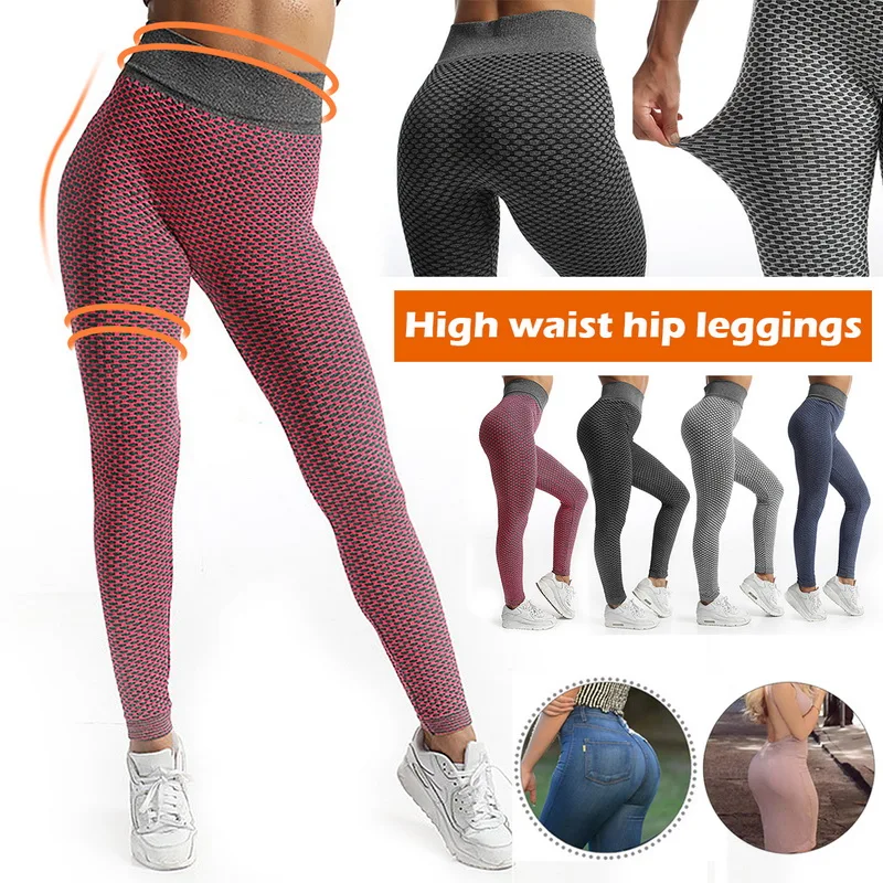 

Женские штаны для йоги, Спортивные Леггинсы, спортивная одежда, Стрейчевые тренировки для фитнеса, Женская бесшовная спортивная одежда с вы...