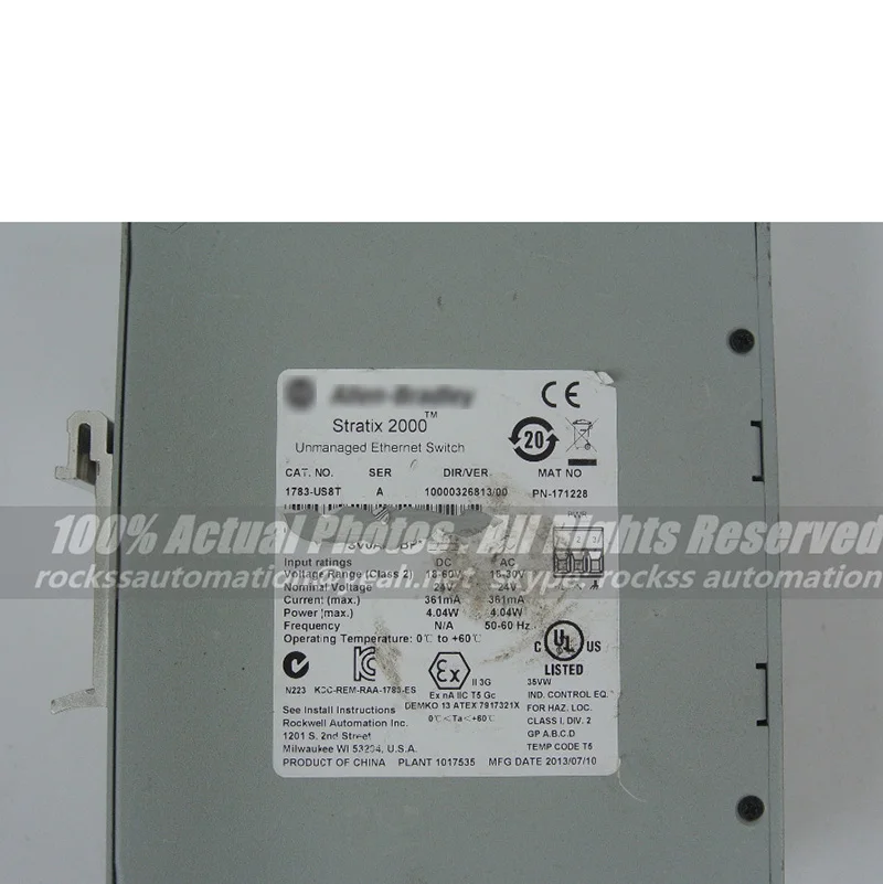 Stratix 2000 Unmanaged Ethernet Switch 1783-US8T Used 100% Tested With Free DHL /EMS | Инструменты