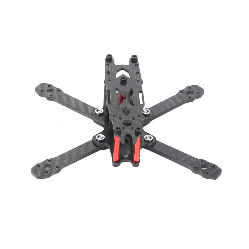 FS135 135 мм Колесная база Mini FPV Frame Kit углеродное волокно CF стойка для гоночного дрона