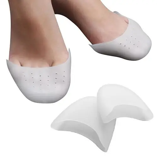 

Women Soft Ballet Pointe Silicone Gel Toe Pad Shoe Insole Cushions Pain Relief Insert Soles Pads Silicon Insoles For Women Shoes