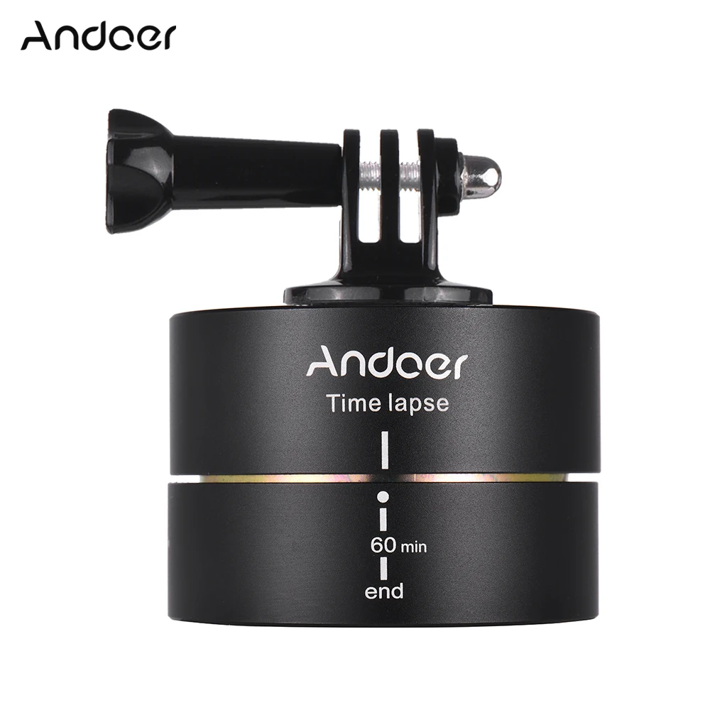 Панорамный стабилизатор Andoer 60 минут 360 градусов автовращение|Штативные головки| |