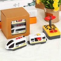 remote control kids railway toy help children understand living environment rc electric train set toys fall resistance