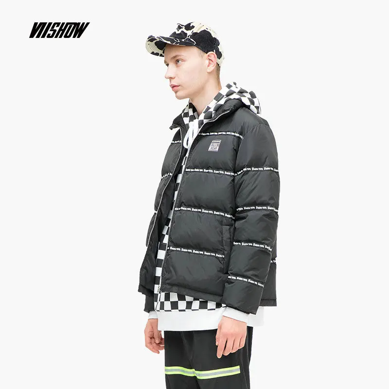 VIISHOW мужской пуховик брендовая мужская одежда новинка 2018 зимняя куртка с