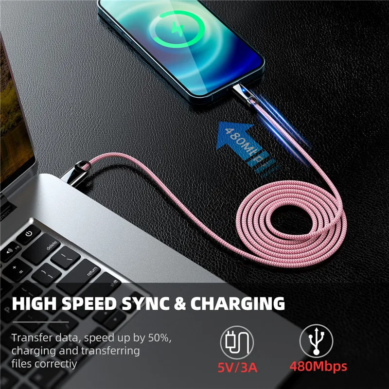 Кабель для быстрой зарядки USB Type-C 3 А Samsung S10 S9 Redmi note 9 pro USB-C кабель передачи данных |