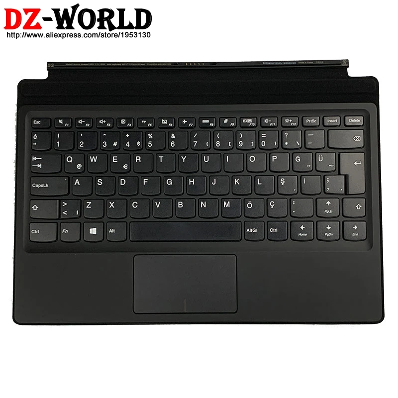 

Новая Оригинальная Турецкая портативная мини Базовая Фолио-клавиатура для Lenovo Ideapad Miix 510-12IKB ISK Tablet 5N20N21159