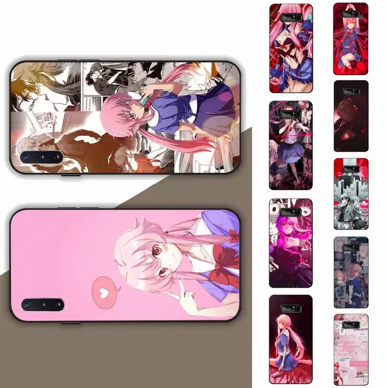 

Anime Mirai Nikki Future Diary Phone Case for Samsung Note 5 7 8 9 10 20 pro plus lite ultra A21 12 72