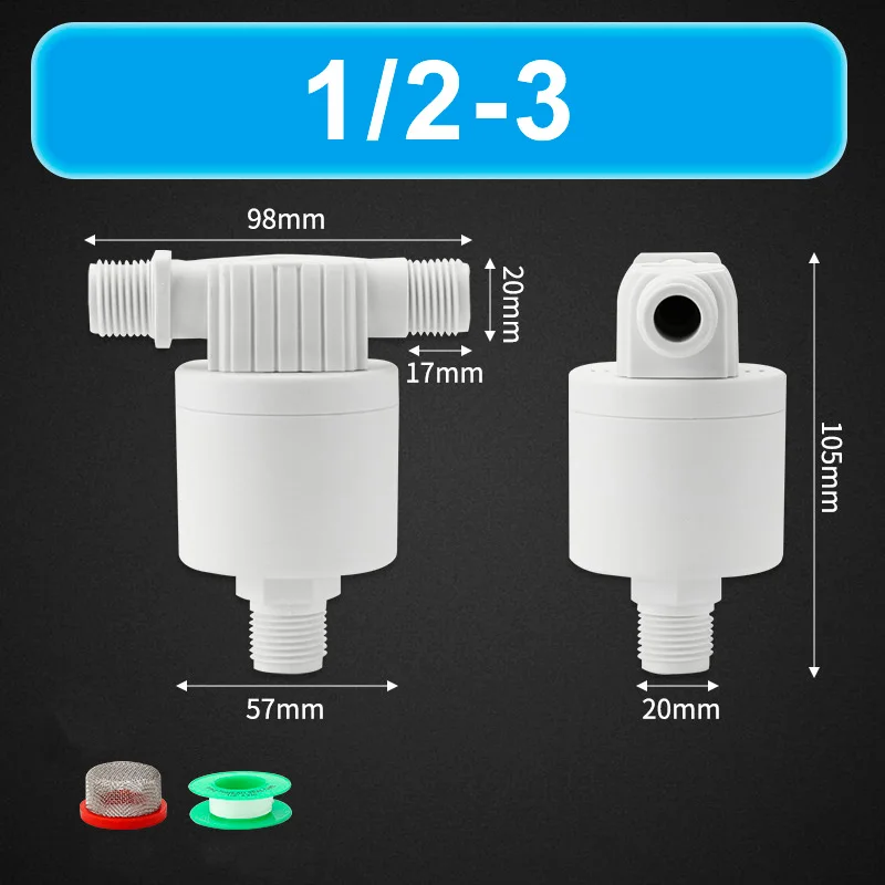 

Автоматический регулятор уровня воды HTFQF1/2 "3/4" 1 ", поплавковый клапан, регулирующий клапан F/водяной бак, водяной башенный нейлоновый шаровой клапан