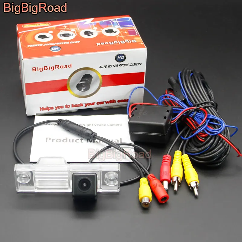 BigBigRoad для Chevy Chevrolet Spark Beat M300 2009 2010 2011 2012 2013 2014 2015 2016 2017 2018 Автомобильная парковочная камера заднего вида