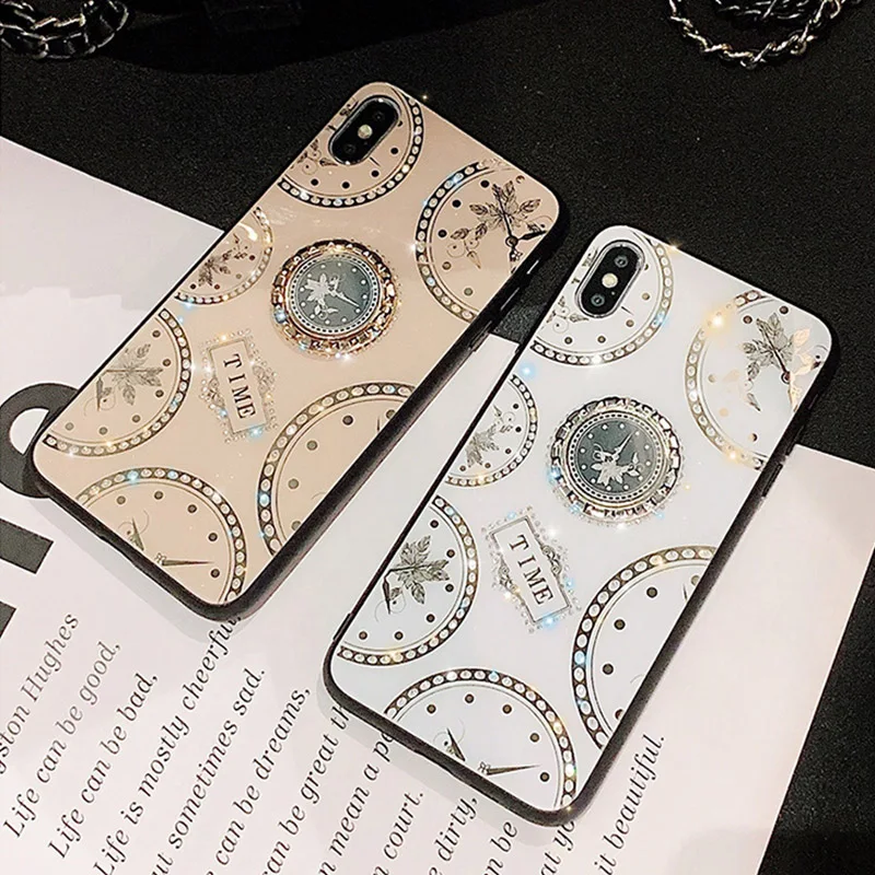 Блестящий силиконовый чехол для телефона iphone 6 6s 7 8 Plus 11 pro x xs max xr 10 роскошный