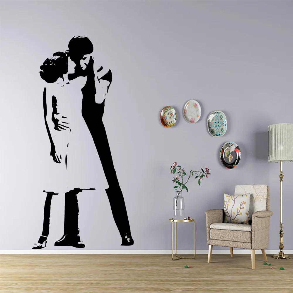 Мультяшные наклейки на стену для танцев декоративные дома водонепроницаемые