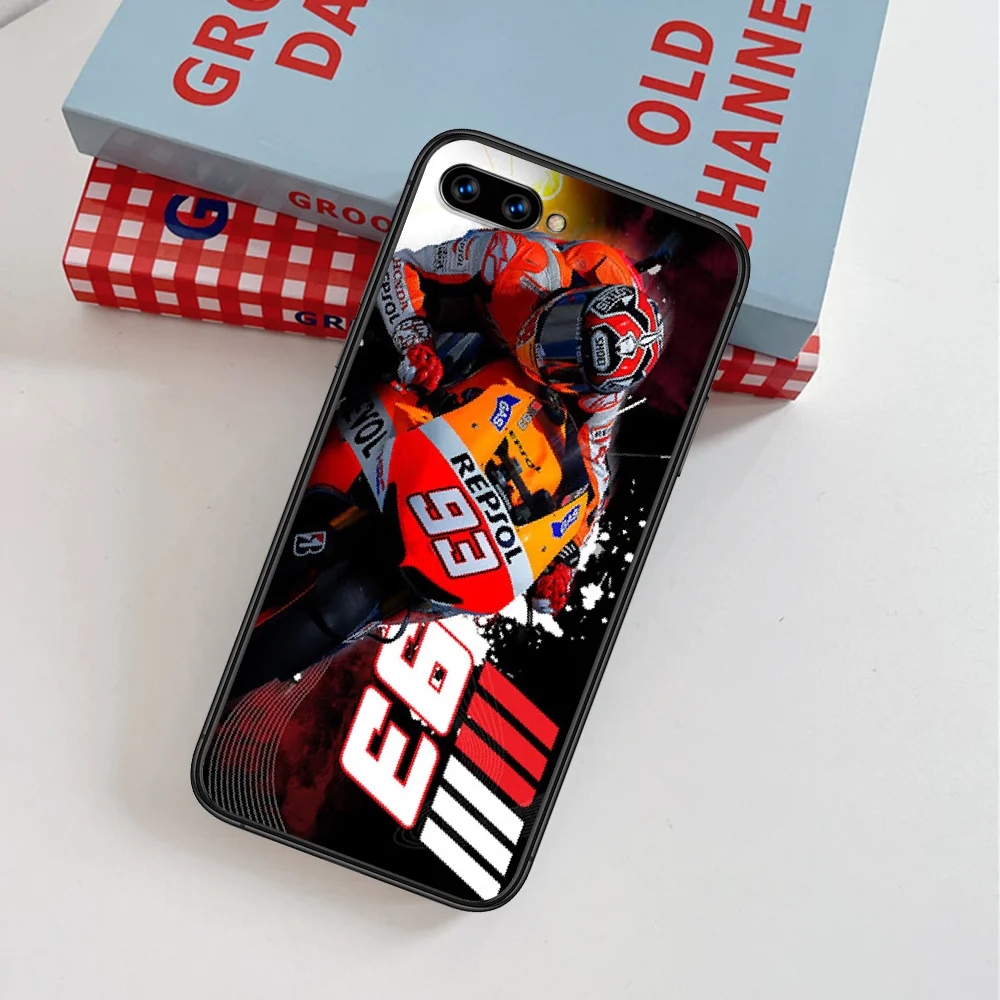 

Marc Marquez i Alenta 93 Motorcycle Phone Case For Huawei Honor 6A 7A 7C 8 8A 8X 9 9X 10 10i 20 Lite Pro Play black Etui Luxury