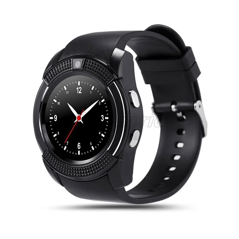 V8 умные часы Bluetooth Часы Android 0 3 M камера MTK6261D Smartwatch для телефона android Micro Sim TF карты