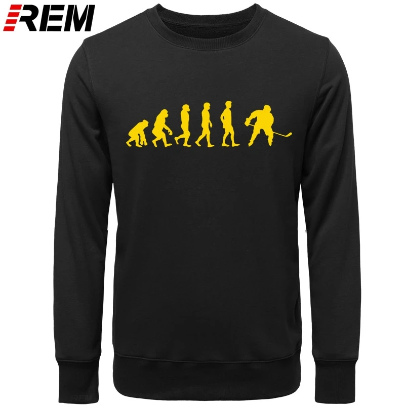 Мужская Повседневная Толстовка REN Evolution Hockeyer модная брендовая толстовка из 100%