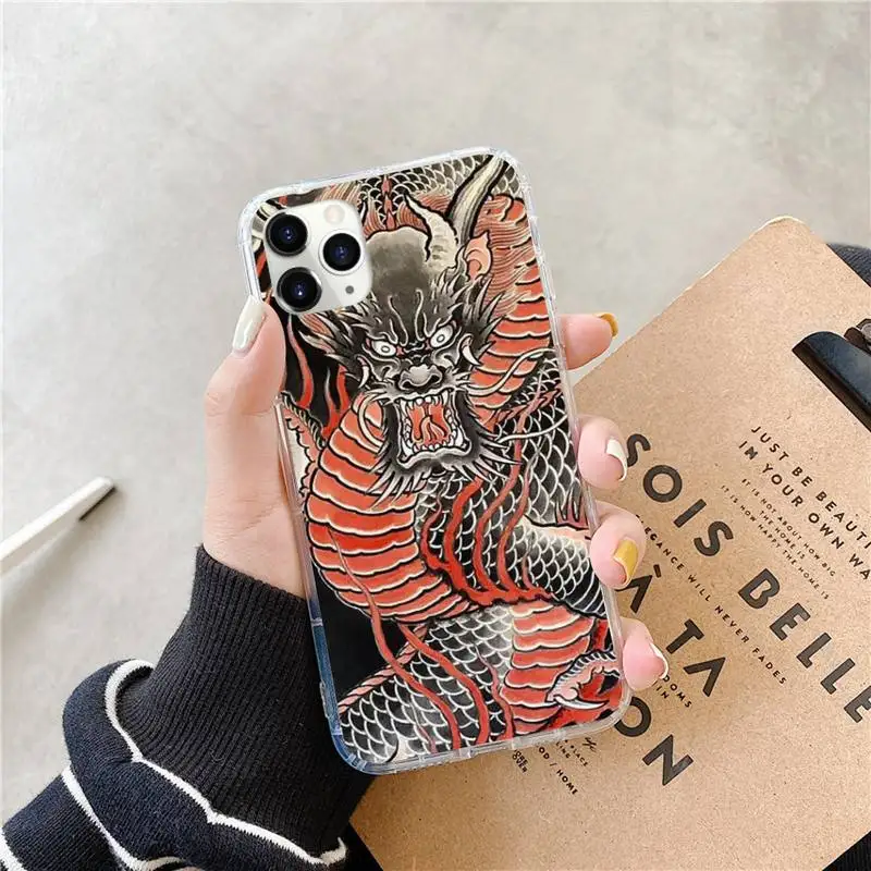 

Japanese style Art Phone Case for iPhone 11 12 mini pro XS MAX 8 7 6 6S Plus X 5S SE 2020 XR