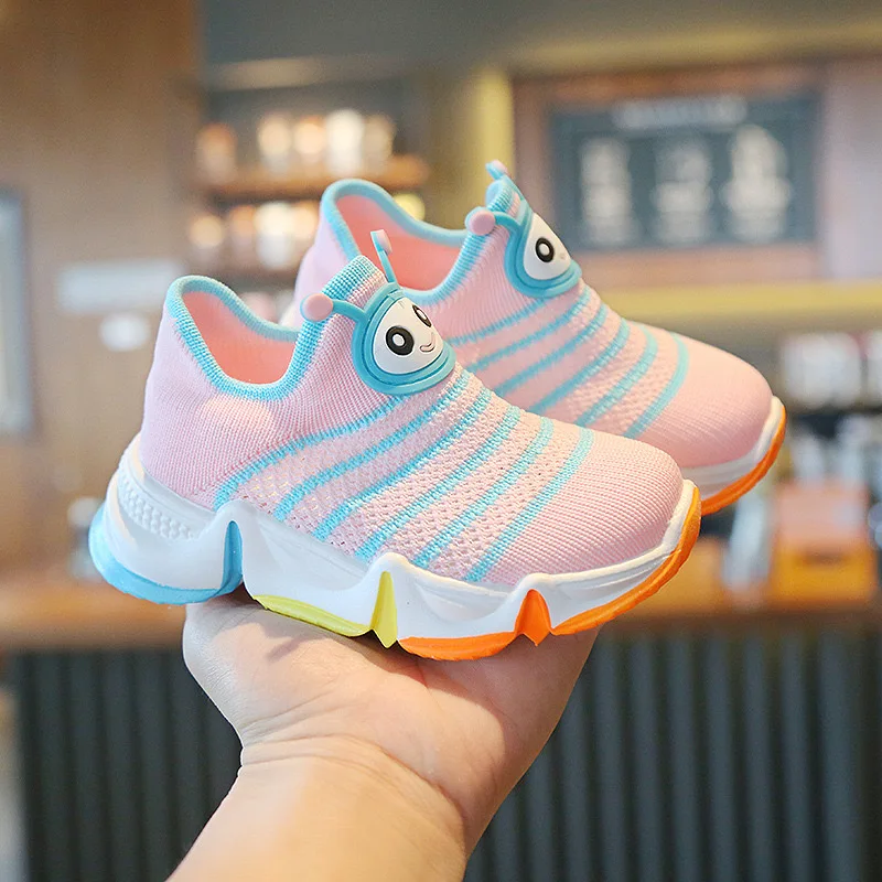 

Children's Shoes 2021 Summer New Boys and Girls Non-slip Soft Bottom Kids Caterpillar Fashion Casual Shoes CS100