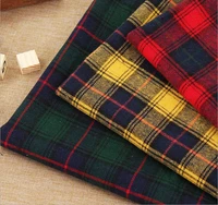 plaid flannel shirt skirt pants robe shoes cloth and hats diy fabric for sewing by the meter