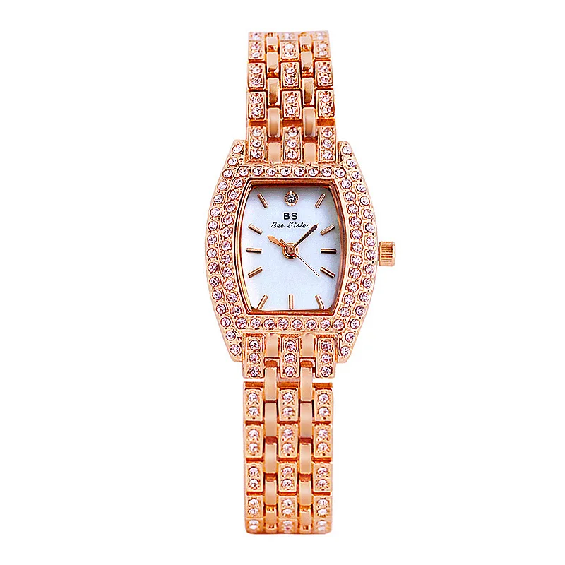 

2021 student sports watch new concept creative steel mesh belt ladies watch bracelet watch full diamond ladies watch quartz watc