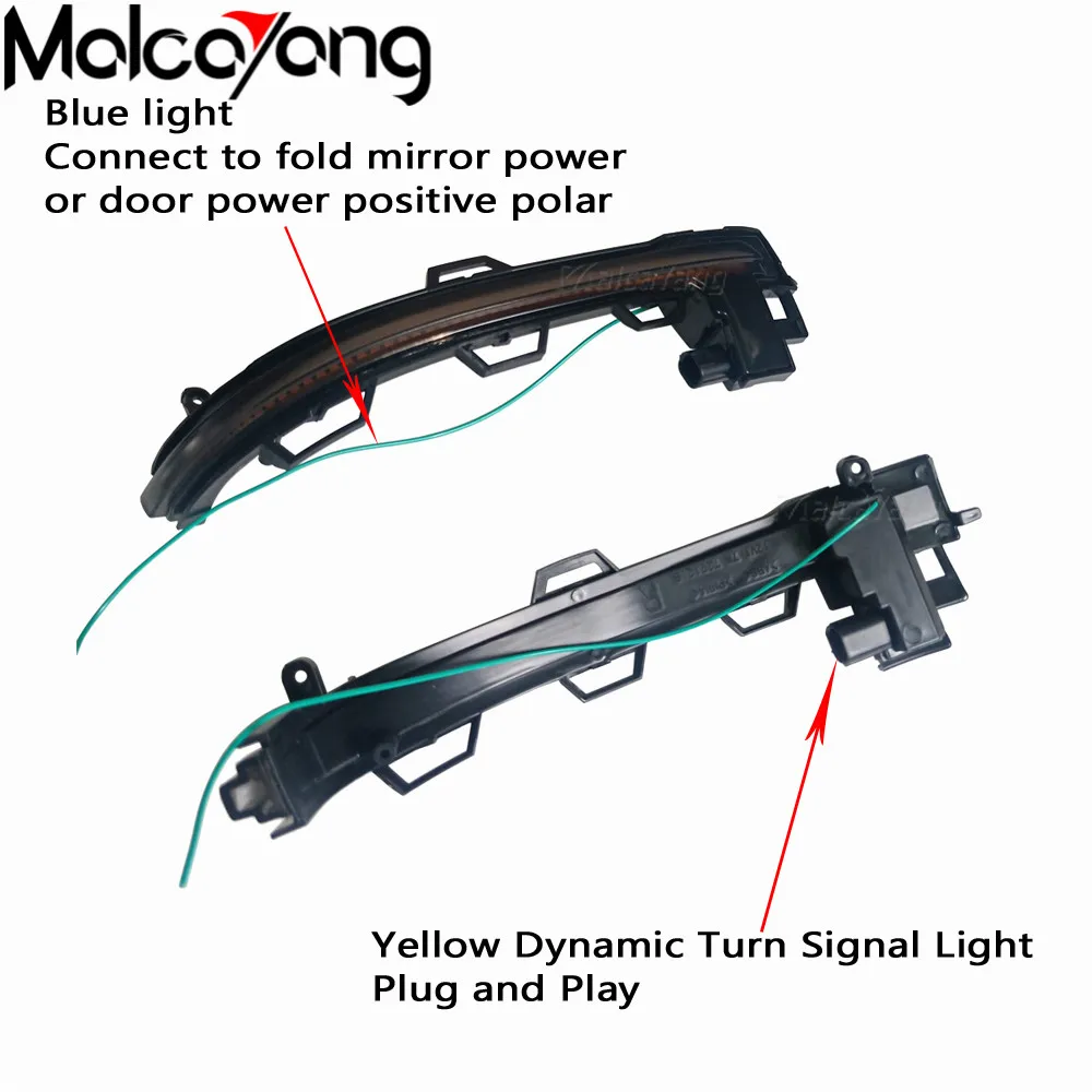 

Dynamic Turn Signal Light LED Side Rear Mirror Indicator Light For BMW X3 X4 X5 X6 F25 LCI F26 F15 F16 2014 2015 2016 2017