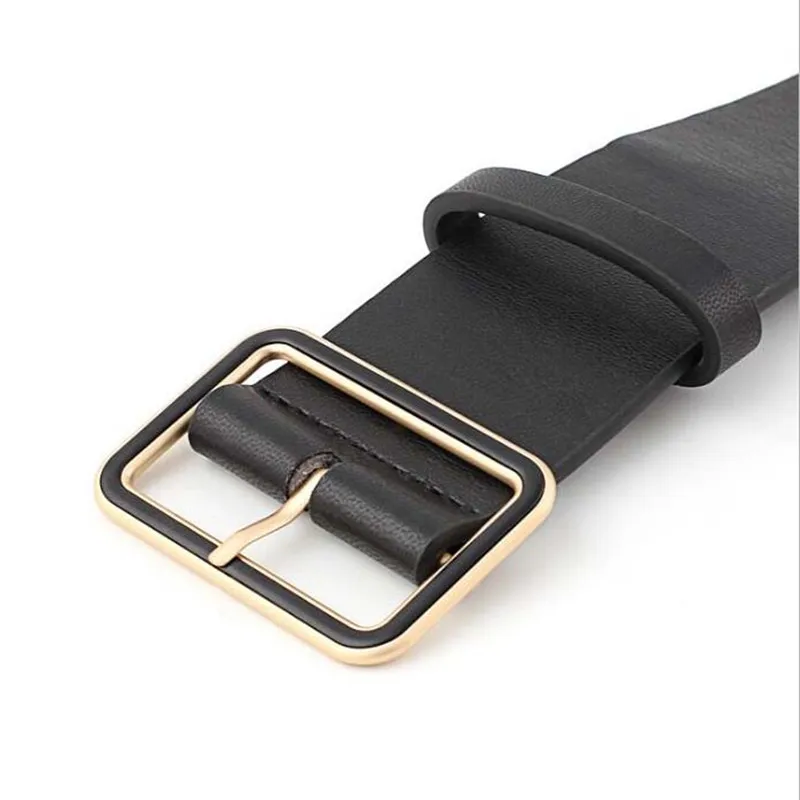 

2020 pasek ceinture femme cinturones para mujer belts for women belt Square button All-match fashion decoration Clothing belt