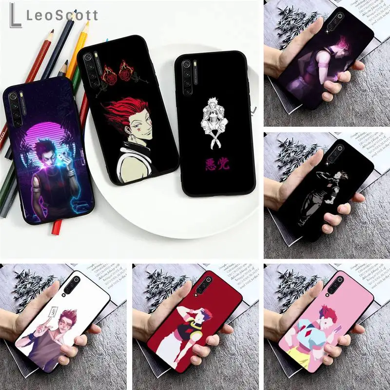

Hunter x Hunters Hisoka Phone Case For Xiaomi Redmi note 7 8 9 pro 8T 9S Mi Note 10 Lite pro