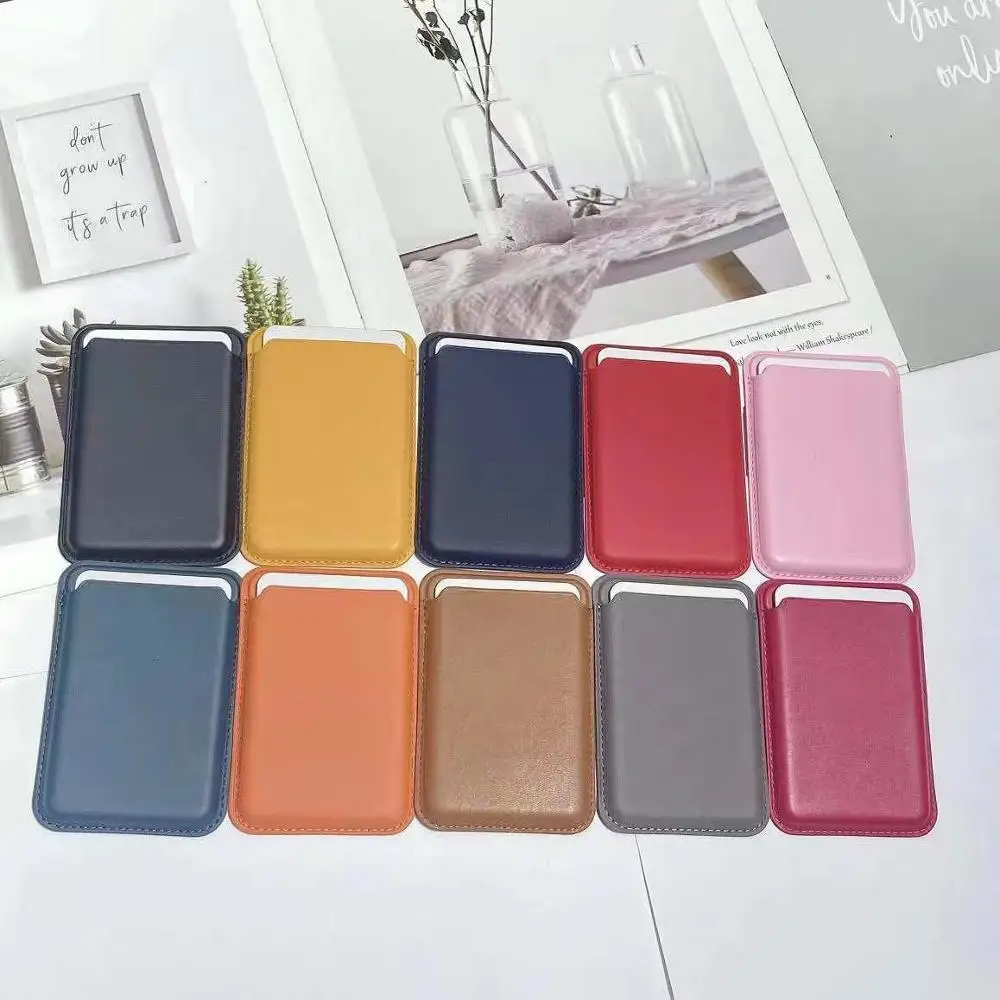 

For Magsafe Transparent Case + Upgrade Magnetic Wallet for iPhone 12 Pro Max Mini Magnet With Phone 11 Pro Xs Max X XR