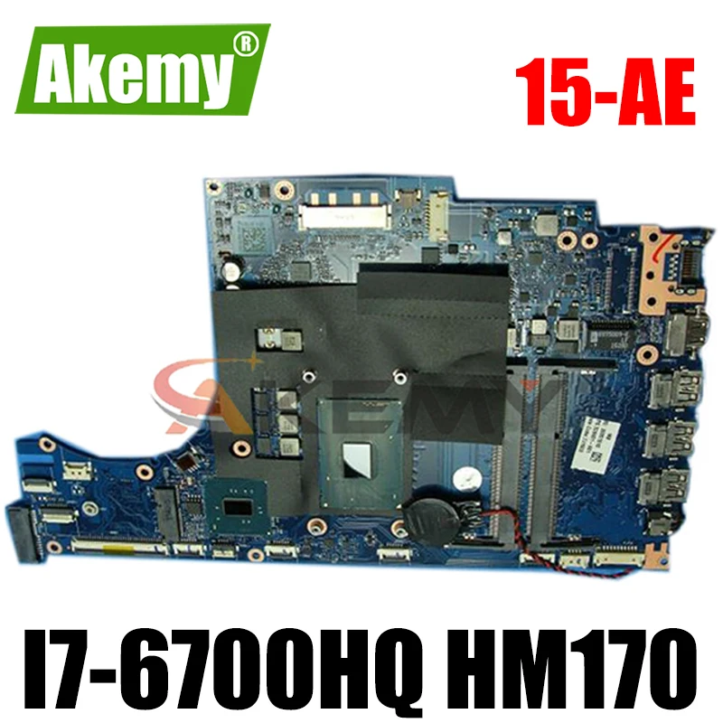 

Akemy 829901-601 ASW52 LA-C504P для HP ENVY Тетрадь 15-AE 15T-AE 15T-AE100 материнская плата для ноутбука с i7-6700HQ HM170