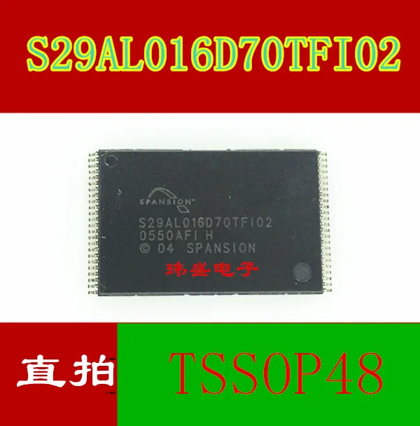 

10pcs S29AL016J70TFI02 TSSOP48 S29AL016J70TF102