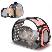 pet carrier dogs cat folding cage collapsible crate handbag plastic carrying bags pets supplies carrier bags for dog cats
